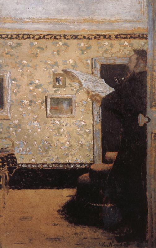 Edouard Vuillard Read Lu Saier oil painting picture